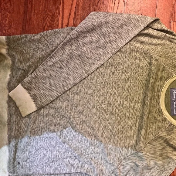 Green Patterned Long Sleeve Sweatshirt - Picture 4 of 6